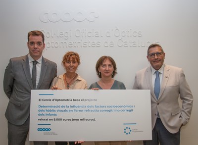 El projecte CISViT guanya la primera edició de les beques de recerca del COOOC