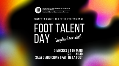 FOOT Talent Day: 21 de maig de 2025 de 12h a 14h30