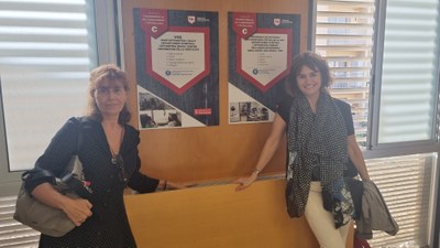 Les professores Laura Guisasola i Lluïsa Quevedo participen a la Jornada de Transferència de Coneixement i Tecnologia de Terrassa