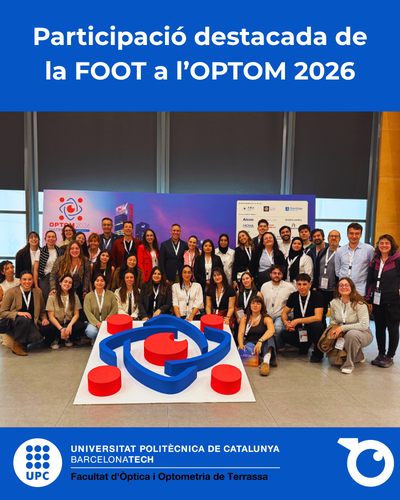 Participació destacada de la FOOT a l’OPTOM 2026