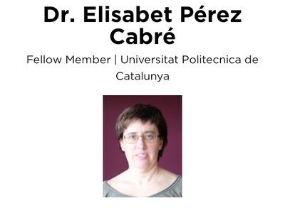 Elisabet Pérez nombrada miembro Fellow SPIE 2022