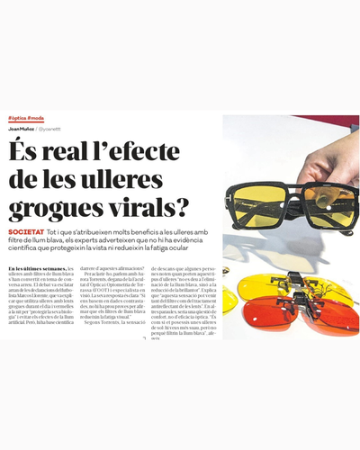 ¿Es real el efecto de las gafas amarillas virales?
