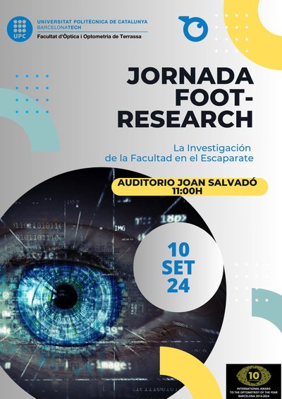 Jornada FOOT Research: "La investigación de la Facultad en el Escaparate"