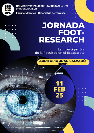 Jornada FOOT Research: "La investigación de la Facultad en el Escaparate"