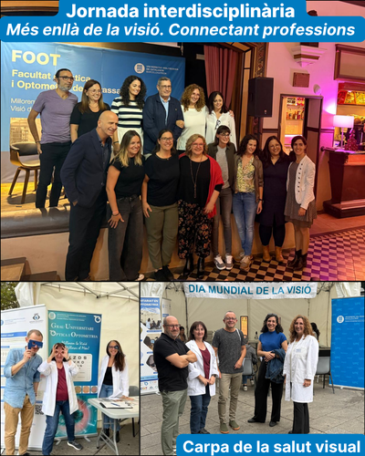 La FOOT celebra el Día Mundial de la Visión con actividades para la ciudadanía y la primera Jornada Interdisciplinar "Más allá de la visión: conectando profesiones"